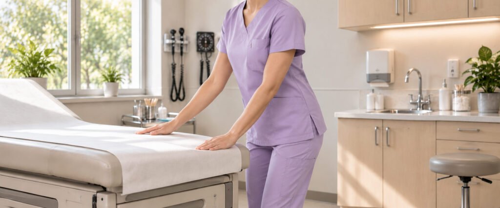 Guide des tailles : bien choisir sa tenue médicale